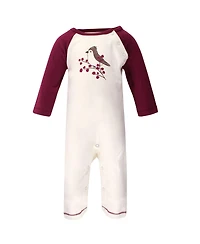 Touched by Nature Baby Girls 3Pk Natural Coverall