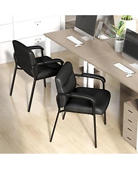 Waiting Room Chair No Wheels Set of 2