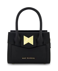 Gold Plated Hardware Small Leather Tote Bag