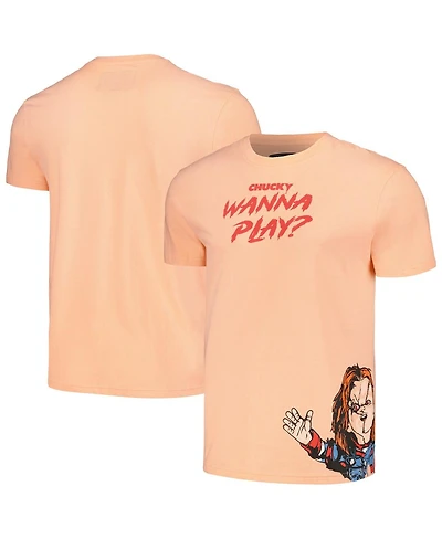 Reason Men's and Women's Orange Chucky Wanna Play T-Shirt