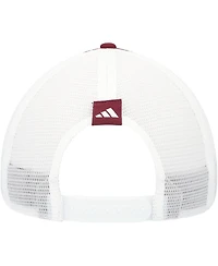 Adidas Men's Maroon Mississippi State Bulldogs Phrase Foam Front Trucker Adjustable Hat