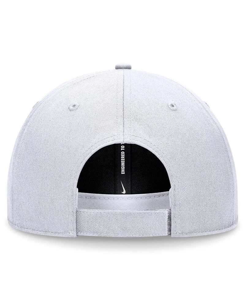Nike Men's White Chicago White Sox Evergreen Club Performance Adjustable Hat