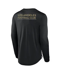 Fanatics Men's Black Lafc Mid Goal Long Sleeve T-Shirt