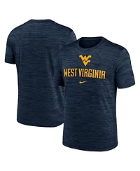 Nike Men's Navy West Virginia Mountaineers Primetime Velocity T-Shirt
