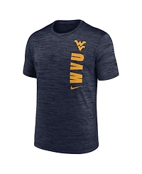 Nike Men's Navy West Virginia Mountaineers 2024 Sideline Velocity Performance T-Shirt