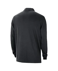 Nike Men's Black Milwaukee Bucks 2024/25 Courtside Performance Half-Zip Top