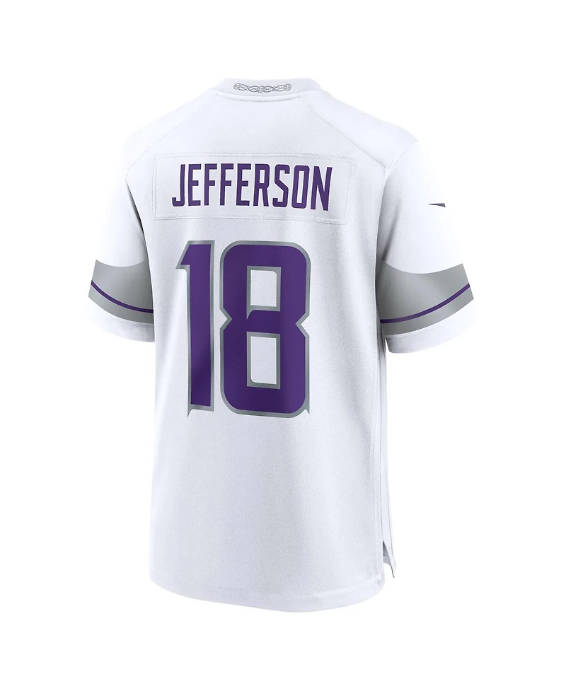 Nike Men's Justin Jefferson White Minnesota Vikings Alternate Game Player Jersey