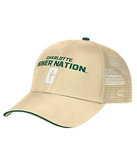 Colosseum Men's Gold Charlotte 49ers Wyatt Adjustable Hat