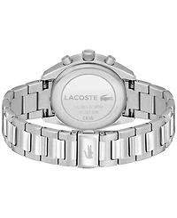Lacoste Men's Boston Silver Stainless Steel Watch 42mm