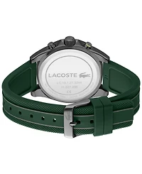 Lacoste Men's Mainsail Green Silicone Watch 43mm
