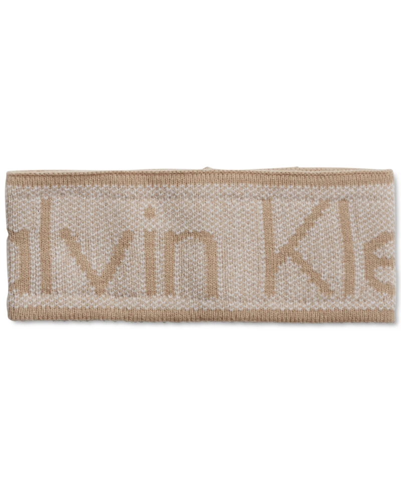 Calvin Klein Birdseye Logo Knit Headband