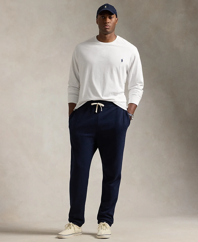 Polo Ralph Lauren Men's Big & Tall Classic-Fit Jersey Long-Sleeve T-Shirt