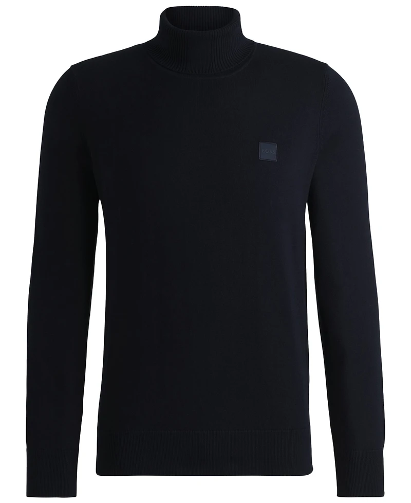 Boss by Hugo Men's Rollneck Regular-Fit Sweater