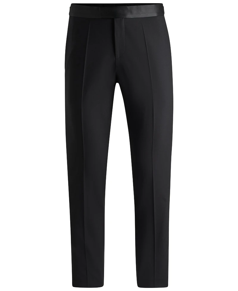 Boss by Hugo Boss Men's Slim-Fit Tuxedo Trousers