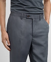 Mango Men's Pleats Detail Suit Pants