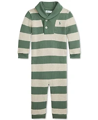Polo Ralph Lauren Baby Cotton Striped Coverall