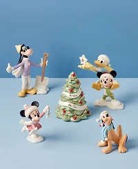 Lenox Disney Winter Fun 5 Piece Figurine Set