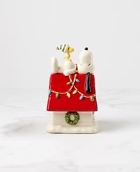 Lenox Snoopy & Woodstock Figural Covered Candy Jar