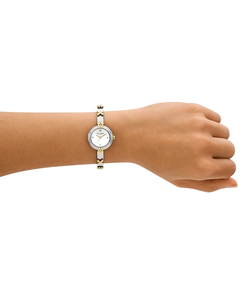 Kate Spade New York Women's Monroe Two-Tone Stainless Steel Bracelet Watch 24mm