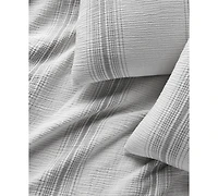 Oake Artisanal Stripe 3-Pc. Duvet Cover Set, Full/Queen, Exclusively at Macy's