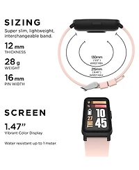iTouch Active 4 Unisex Silicone Strap Fitness Tracker 42.7mm