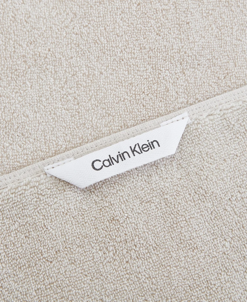 Calvin Klein Iconic Cotton Terry 3 Piece Bath Towel Set