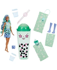 Barbie Pop Reveal Bubble Green Tea Scented Series Doll with Accessories Set