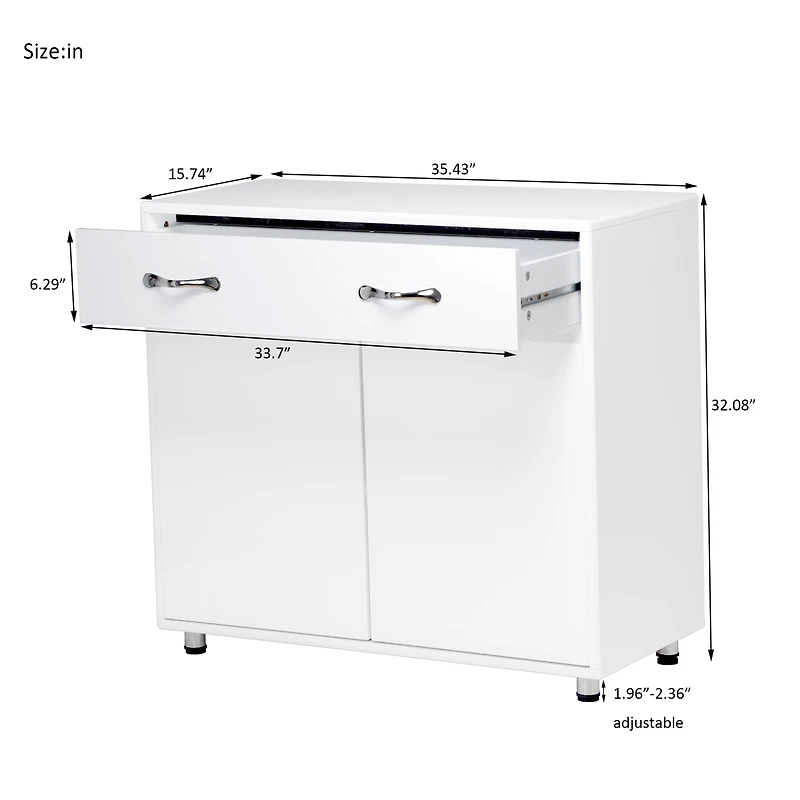 Two Door Side Table