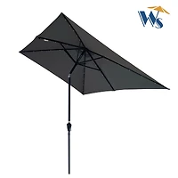 Streamdale 10' x 6.5' Solar Led Patio Umbrella