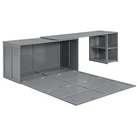 Streamdale Queen Murphy Bed With Rotatable Desk
