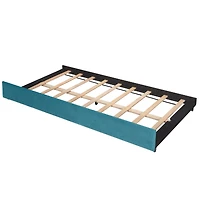 Streamdale Upholstered Daybed Sofa Bed Twin With Trundle And Wood Slat
