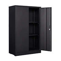 Streamdale Furniture Metal Locking Storage Cabinet