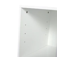 Small Wall Mounted Storage Shelves, Glossy White