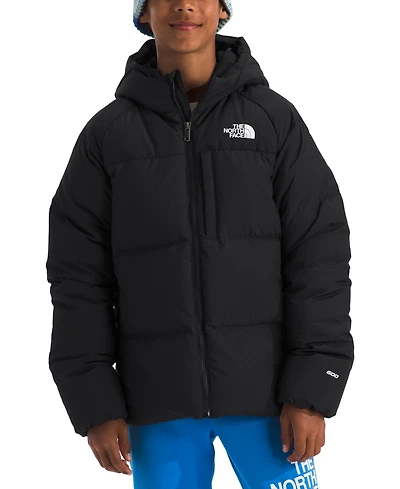 The North Face Big Boys Quilted Full-Zip Hooded Down Jacket