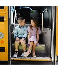 Hope & Henry Toddler Girls Double Flutter Sleeve Sweater Dress