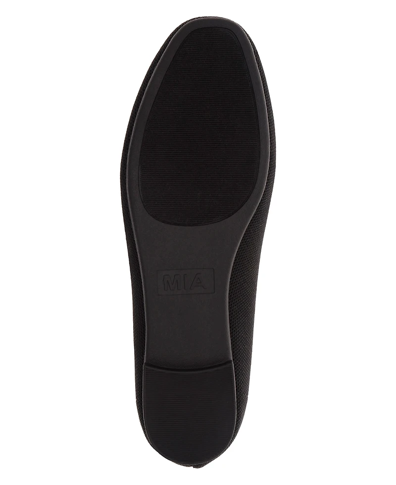 Mia Women's Brendy Knit Ballet Flats