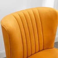 Simplie Fun Contemporary Velvet Upholstered Accent Chair