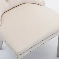 Streamdale Contemporary Velvet Dining Chairs