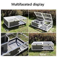 Streamdale Wooden Tortoise House for Indoor/Outdoor Small Animals