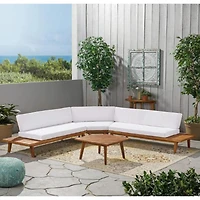 Streamdale Hillcrest 4-Piece V-Shaped Sofa Set