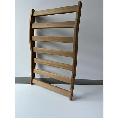 Streamdale Furniture Ergonomic S-Shape Sauna Backrest for Comfort and Posture