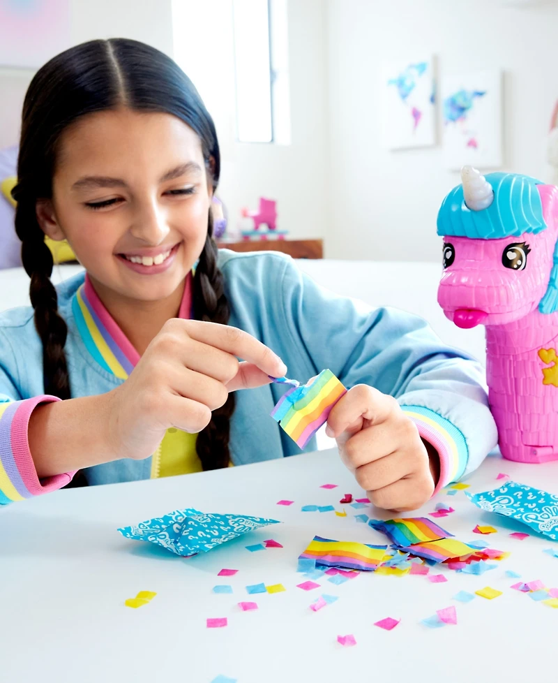 Polly Pocket Unicorn Partyland Playset with 2 Micro Dolls