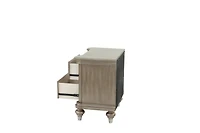 Simplie Fun Nightstand In Champagne