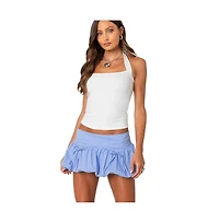 Women's Marisol Straight Neck Halter Top
