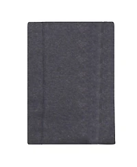 Touched by Nature Unisex Baby Organic Cotton Burp Cloths 7pk, Gray Woodland, One