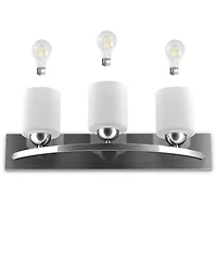 Givimo Glass Wall Sconce for 3 Bulbs