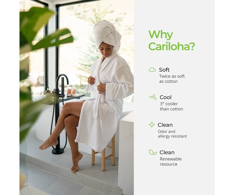 Cariloha Bath Towel | Blush 28"x54" Turkish Cotton & Viscose Material Blend Extra Smooth, Odor Resistant and Highly Absorbent