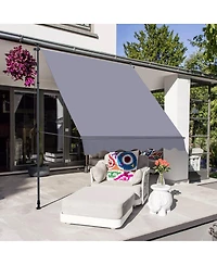 Streamdale Adjustable Retractable Awning with Uv Protection