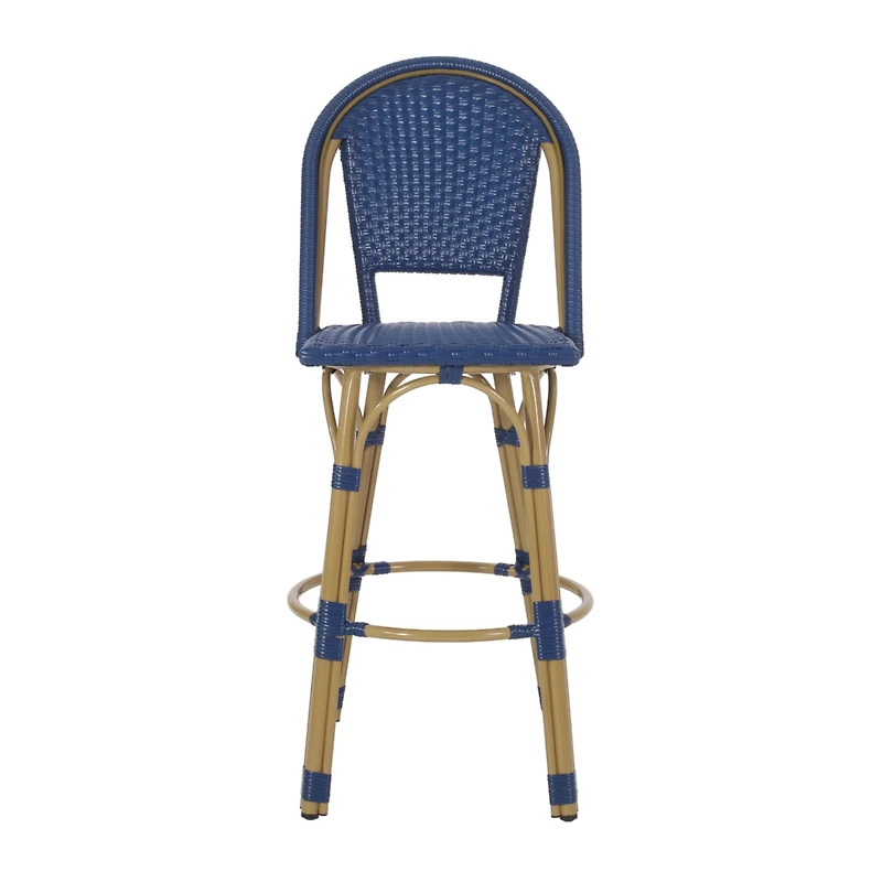 Streamdale Stylish and Durable Aluminum Barstool Set for Outdoor Enjoyment