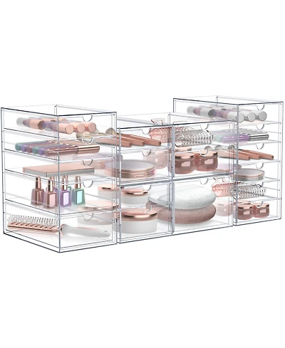 Sorbus Drawers Acrylic Organizer for Makeup, Organization and Storage, Art Supplies, Jewelry, Stationary